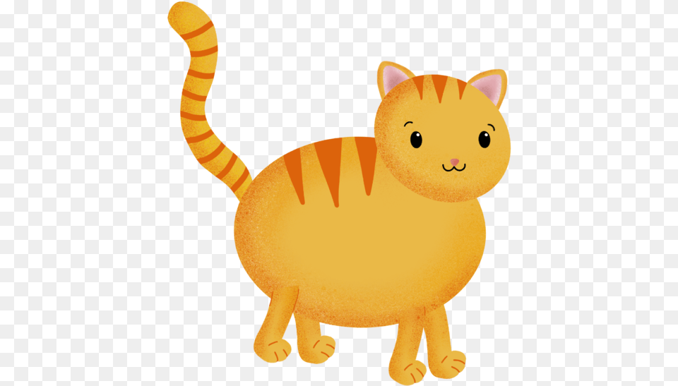 Big Chonkee Cat By Kaylie Russell Cartoon, Plush, Toy, Animal, Bear Free Png