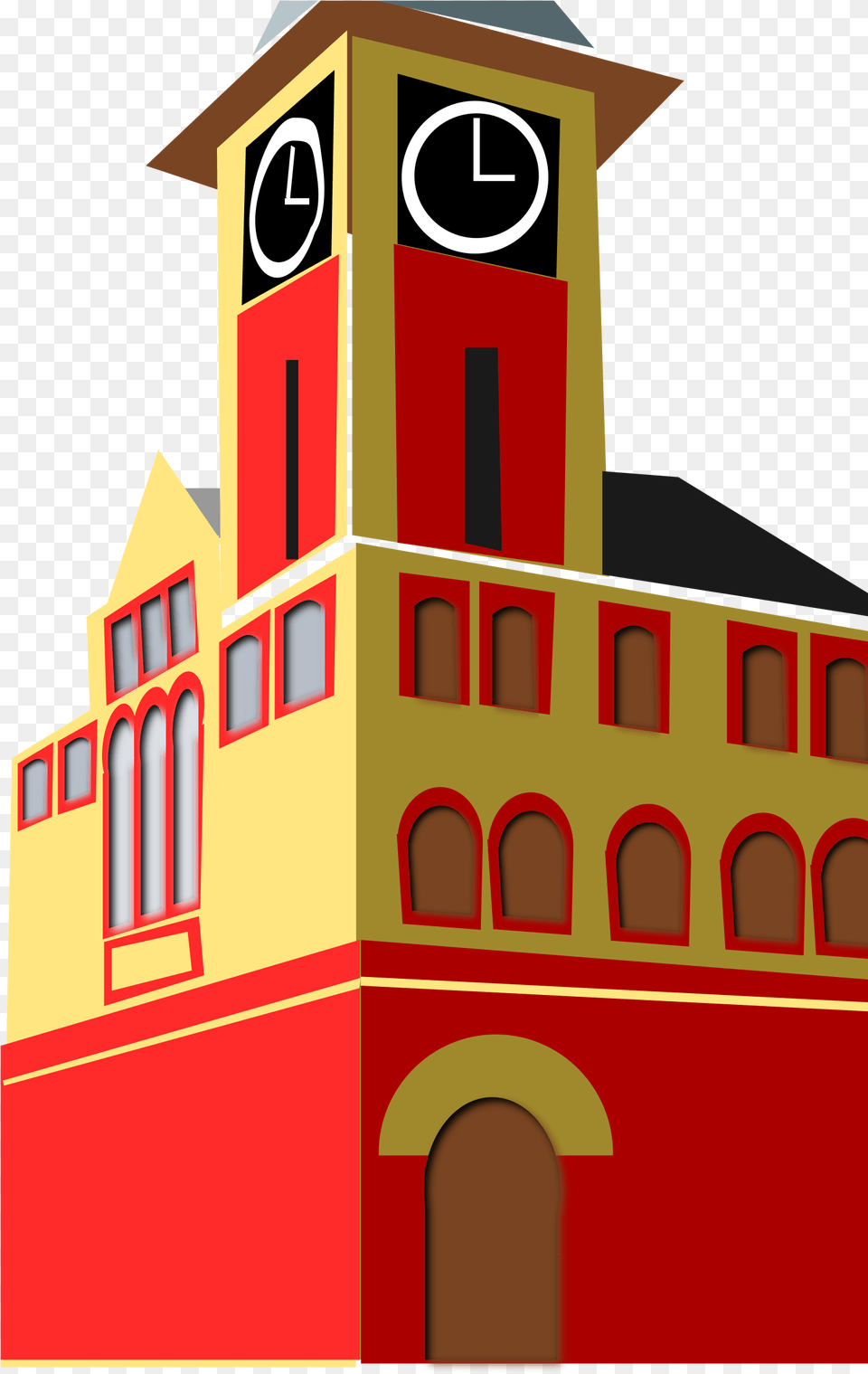 Big Clip Art, Architecture, Bell Tower, Building, Clock Tower Png Image