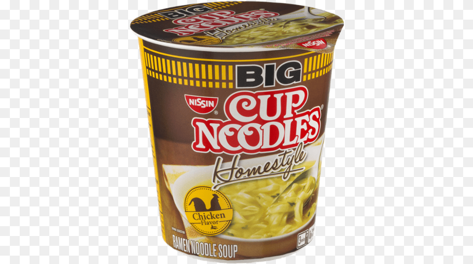 Big Cup Noodles Homestyle Chicken, Can, Tin, Food Free Transparent Png
