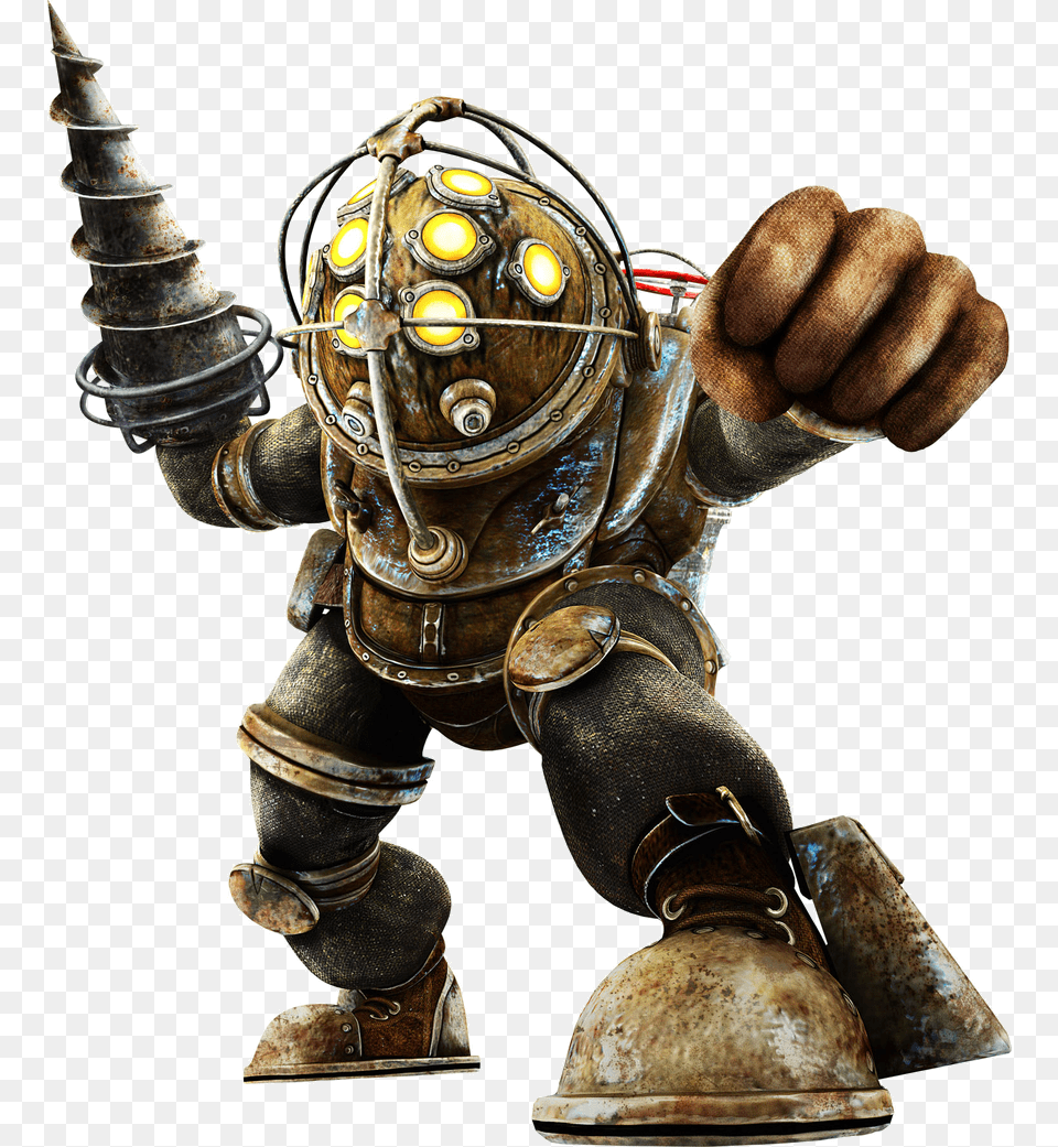 Big Daddy Bioshock, Robot, Adult, Male, Man Free Png Download