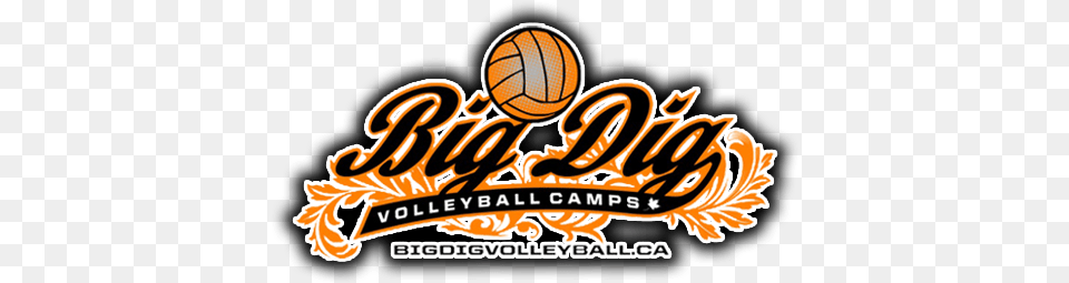 Big Dig Volleyball Logo Cross Over Basketball, Bulldozer, Machine Png Image