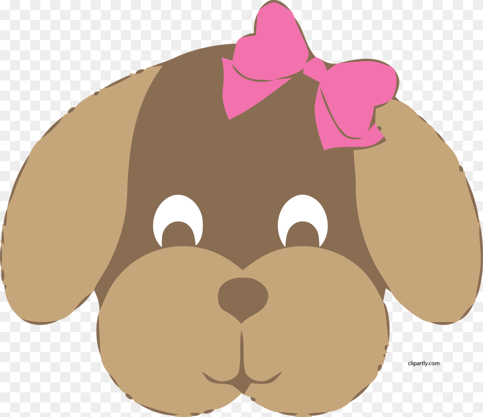 Big Dog Clip Art Girl Dog Face Clipart Cute Sweet Keyword Research, Plush, Toy, Teddy Bear, Ammunition Free Png Download