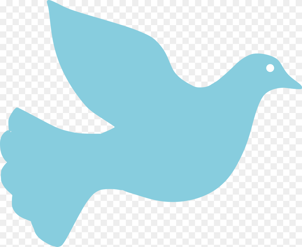 Big Dove Silhouette, Animal, Bird, Pigeon, Fish Free Png Download
