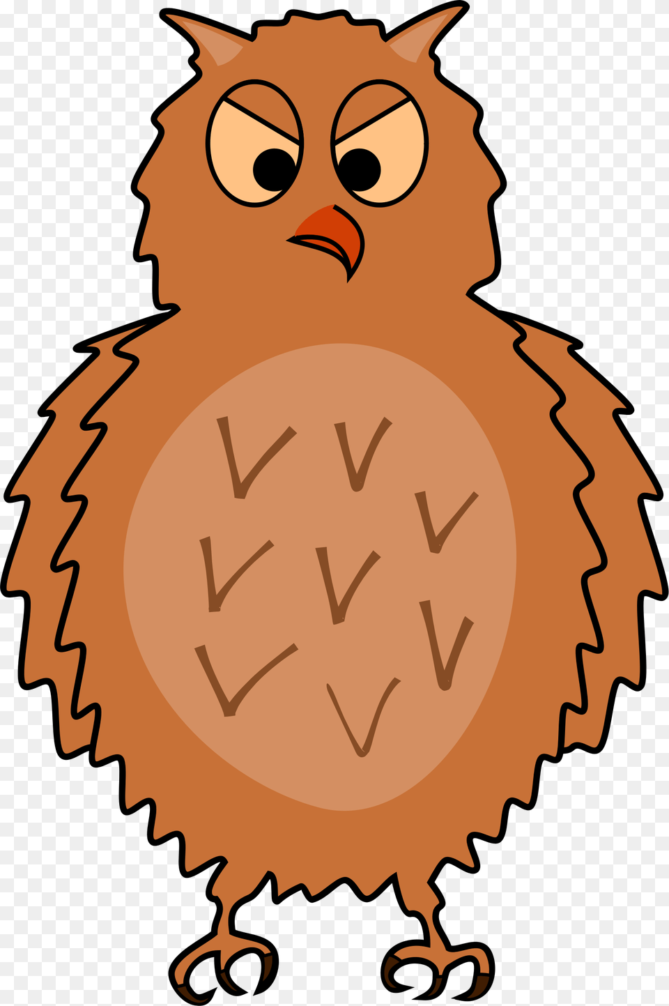 Big Enraged Owl Front View Spread Wings, Baby, Person, Animal, Beak Free Png Download