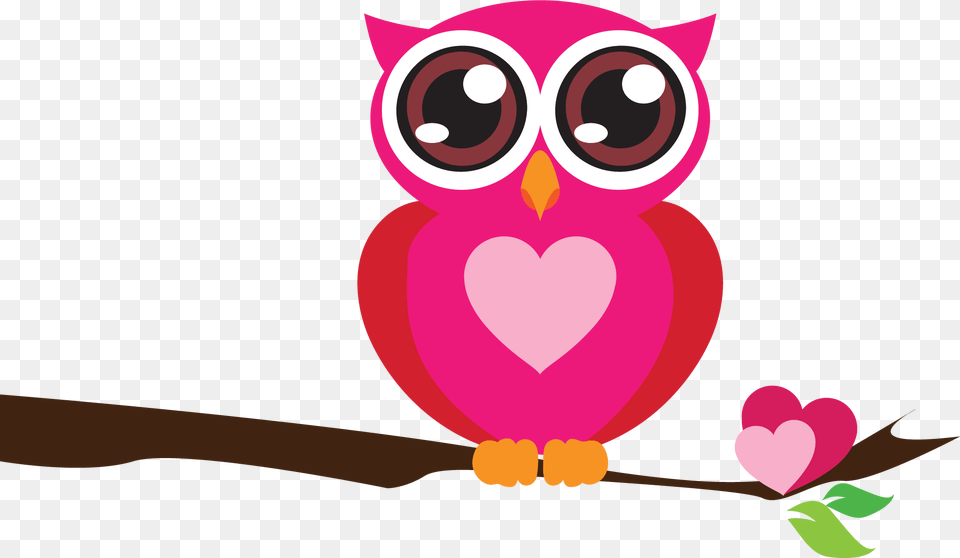 Big Eye Cartoon Owl Free Png