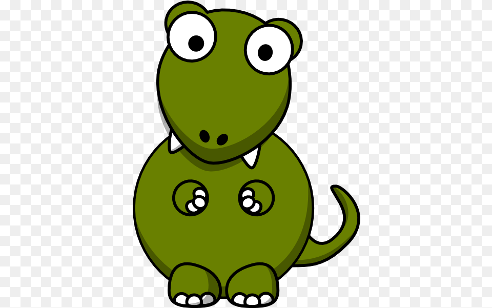 Big Eye Dinosaur Clip Art Vector Clip Art Cartoon Big Eyed Animals, Green, Animal, Bear, Mammal Free Transparent Png