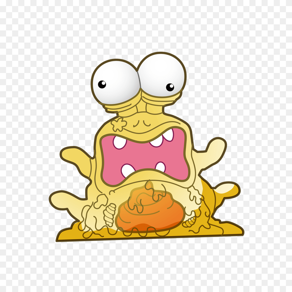 Big Eyed Poo Monster Smashers, Baby, Person, Cartoon, Art Png Image