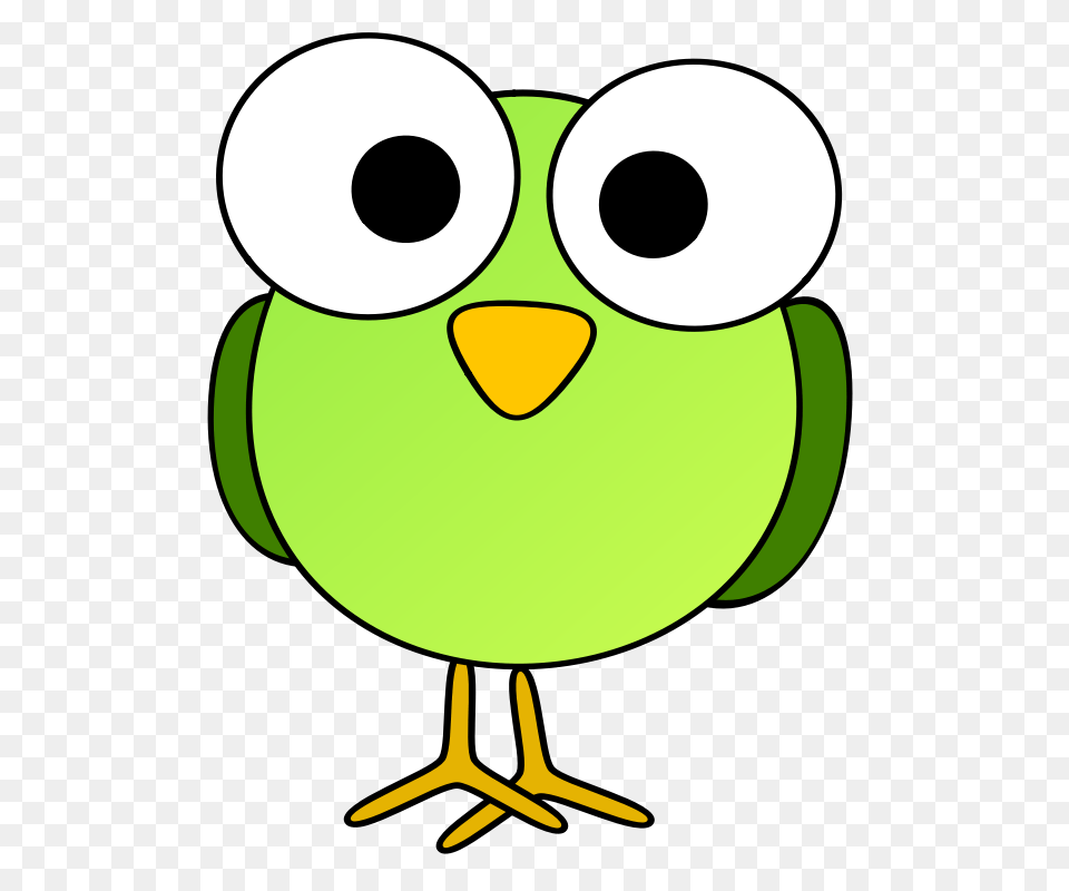 Big Eyes Clip Art, Animal, Beak, Bird, Green Free Png Download