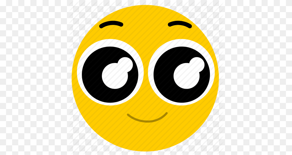 Big Eyes Happy Happy Eyes Smile Icon, Disk, Sphere Free Transparent Png