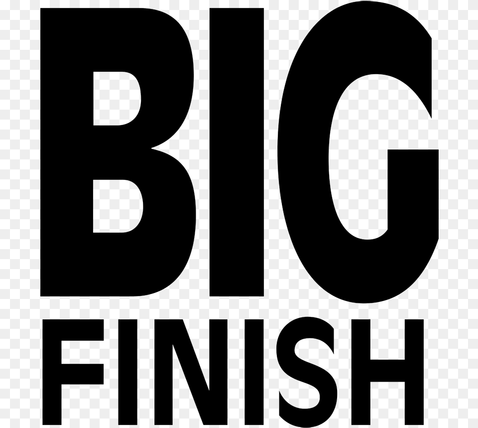 Big Finish Logo Dr Who Big Finish Logo, Gray Free Transparent Png