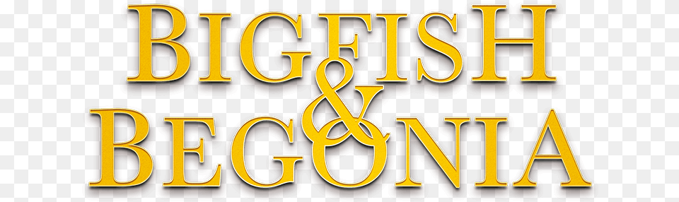 Big Fish And Begonia Logo, Alphabet, Ampersand, Symbol, Text Free Png Download
