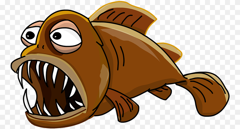 Big Fish Cartoon, Animal, Sea Life, Baby, Person Free Png