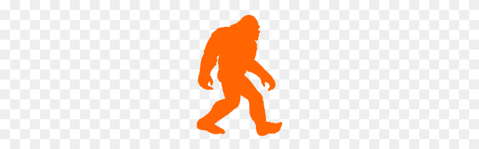 Big Foot Orange Cut Images, Kneeling, Person, Baby Png