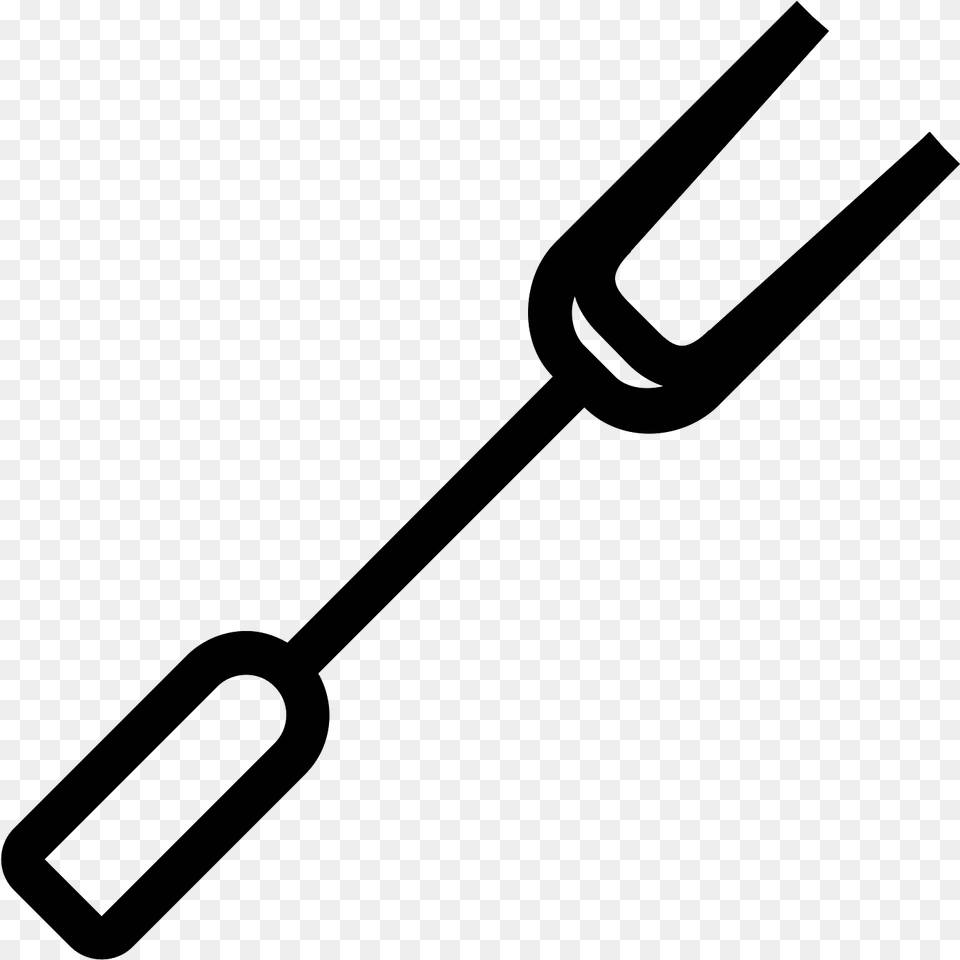 Big Fork Icon Vector Fork, Gray Free Transparent Png