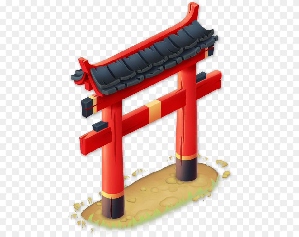 Big Gate Gate, Torii, Dynamite, Weapon Png Image