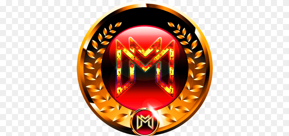 Big Gold M Youtube Immaster Album On Imgur Vector Gold Button, Emblem, Symbol, Logo, Disk Free Png Download