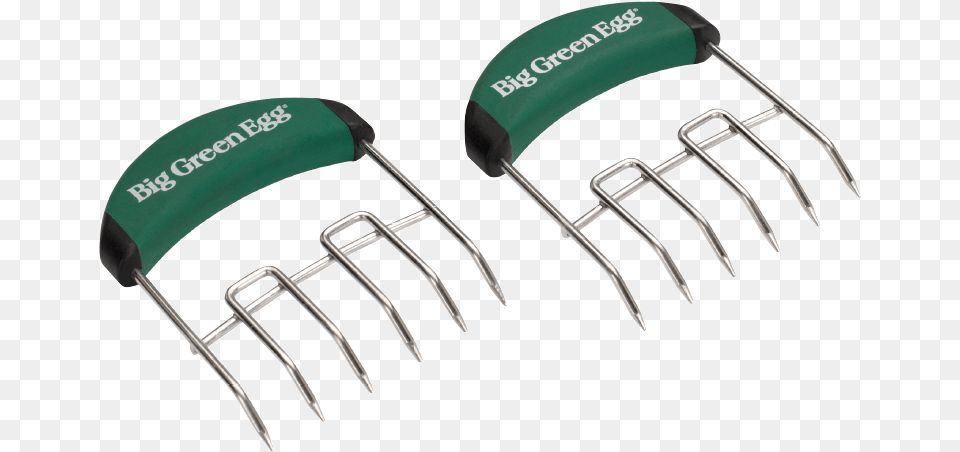 Big Green Egg Stainless Steel Meat Claws, Cutlery, Fork Png