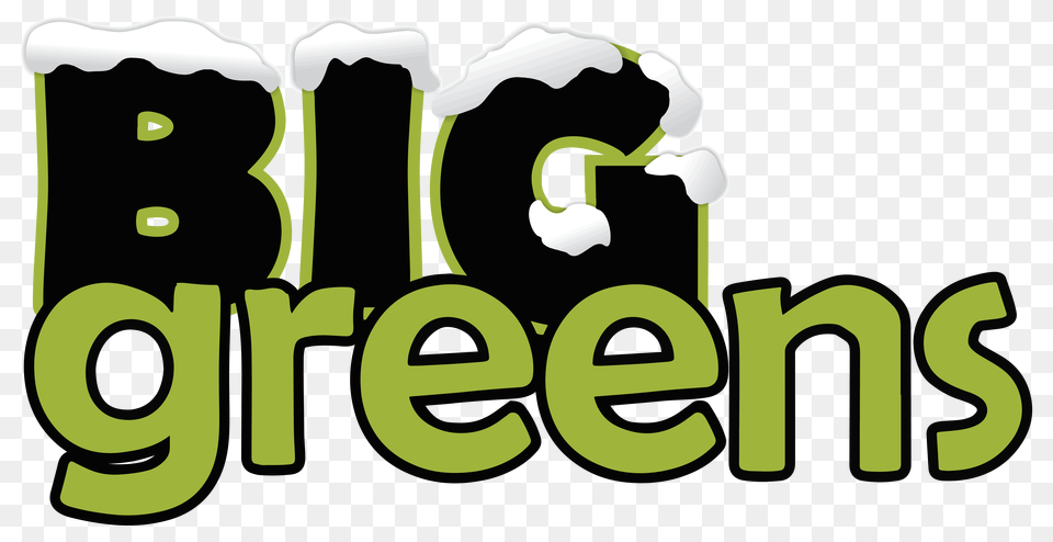 Big Greens Lawn Service Snowplowing, Green, Logo, Text, Number Free Transparent Png
