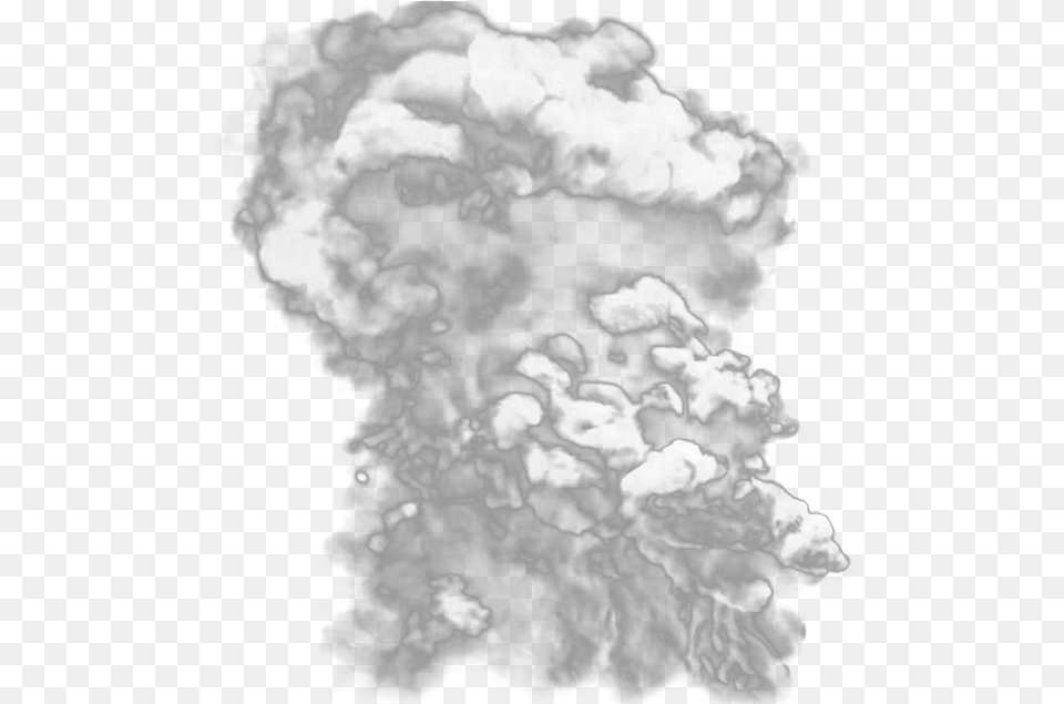 Big Grey Smoke Image Smoke Cloud Sketch Illustration, Outdoors, Nature, Sky, Fire Free Transparent Png