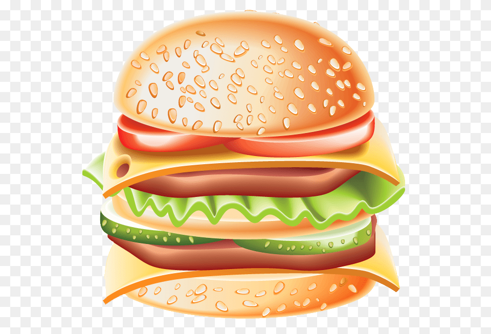 Big Hamburger, Burger, Food, Birthday Cake, Cake Free Png Download