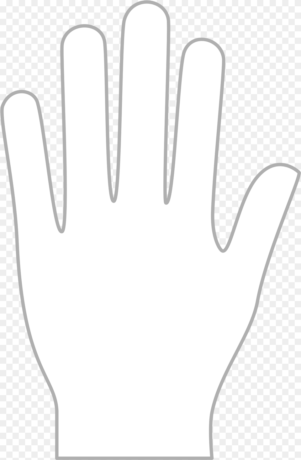 Big Hand Shape, Clothing, Glove Free Png Download