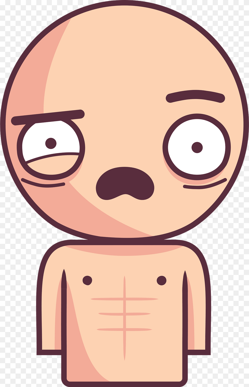 Big Heads Body Guy Clipart, Baby, Person, Alien, Face Png Image