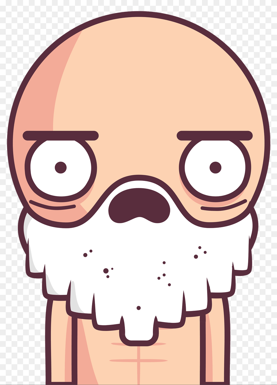 Big Heads Body Old Man Clipart, Head, Person, Baby, Face Free Transparent Png