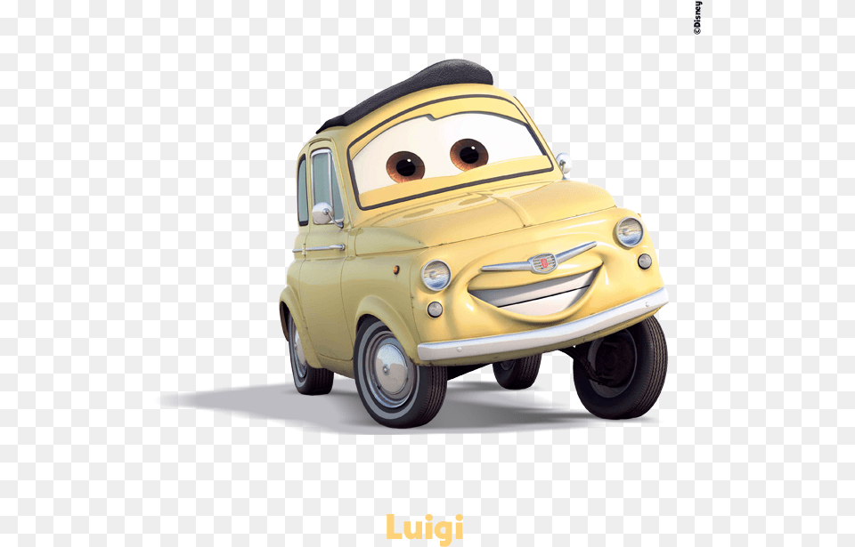 Big Hearted Gregarious And Excitable This 1959 Fiat Luigi Cars Voice Actor, Car, Transportation, Vehicle Free Transparent Png
