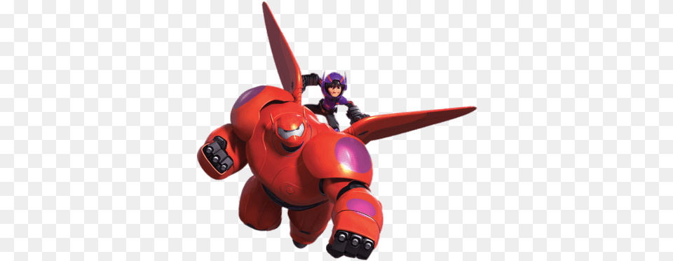 Big Hero 6 Baymax And Hiro In Full Armour Big Hero 6, Baby, Person, Appliance, Ceiling Fan Free Transparent Png
