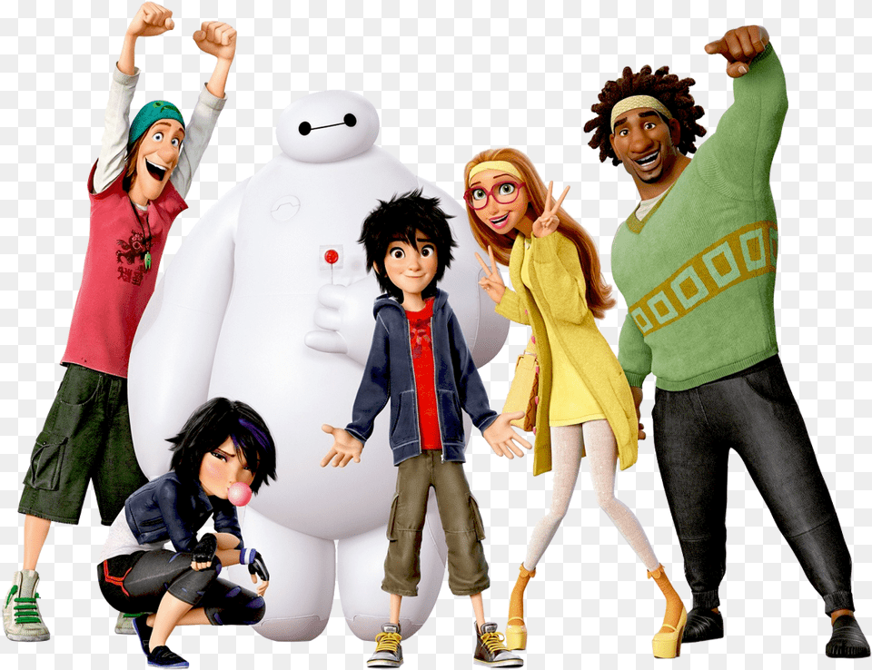 Big Hero 6 Baymax Cake Topper Big Hero 6 Characters, Adult, Person, Outdoors, Nature Free Png Download