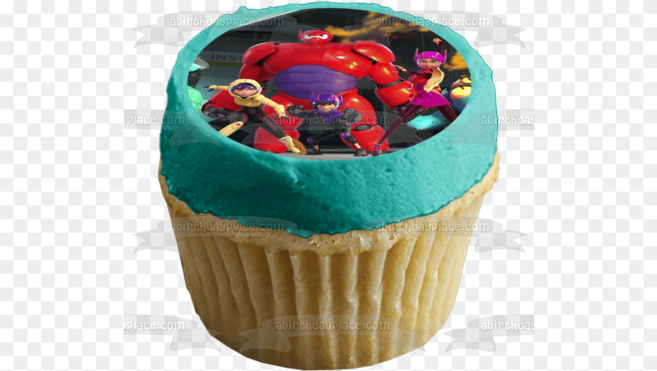 Big Hero 6 Disney Marvel Hiro Honey Lemon Go Tomago A Birthday Place, Cake, Cream, Cupcake, Dessert Free Png