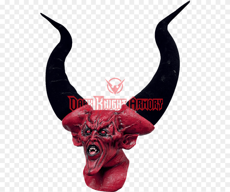 Big Horns Mask Devil With Long Horns, Accessories, Art, Ornament, Animal Free Transparent Png