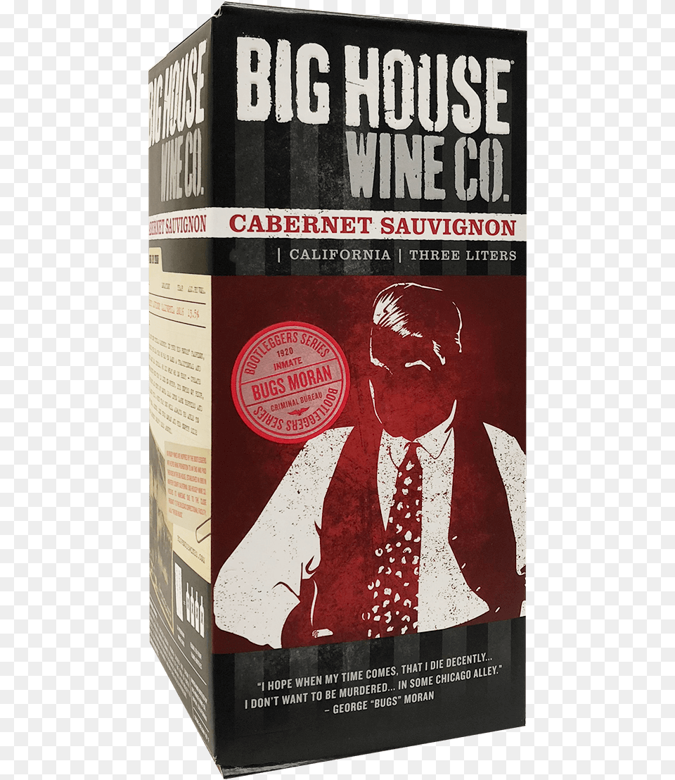 Big House Wine Co Big House Cabernet Sauvignon, Publication, Book, Adult, Person Free Png Download