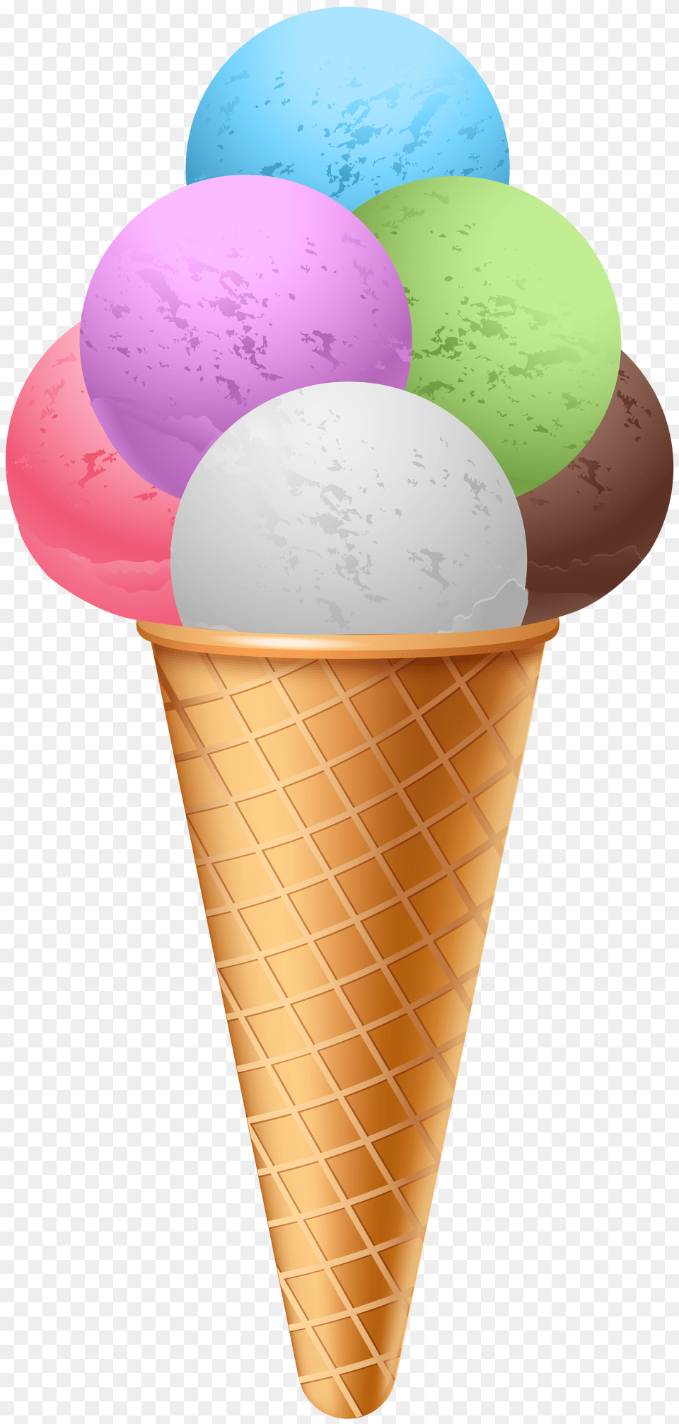 Big Ice Cream Cone Clipart, Dessert, Food, Ice Cream, Mailbox Free Png Download
