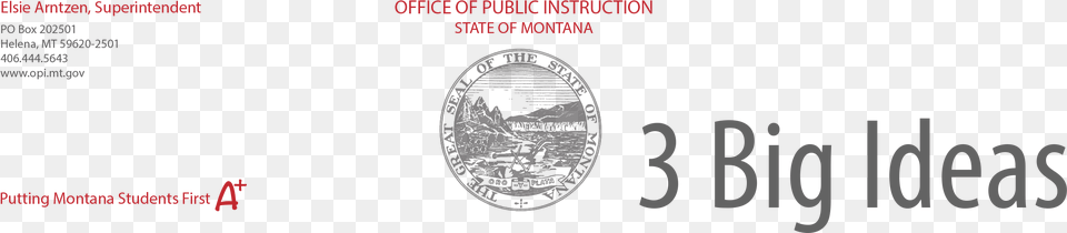 Big Idea Montana State Seal, Text, Logo Free Transparent Png