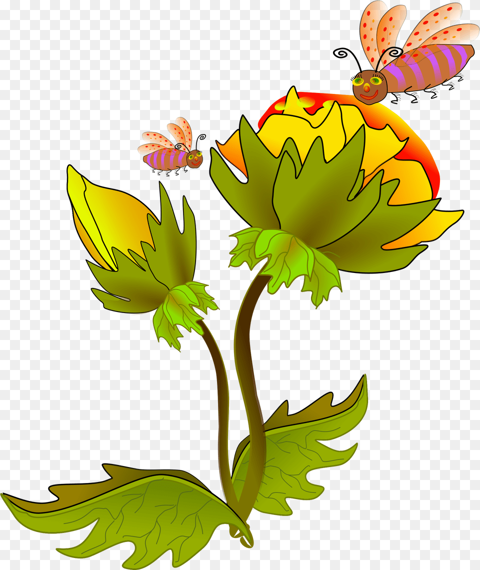 Big Image, Leaf, Plant, Flower, Art Png