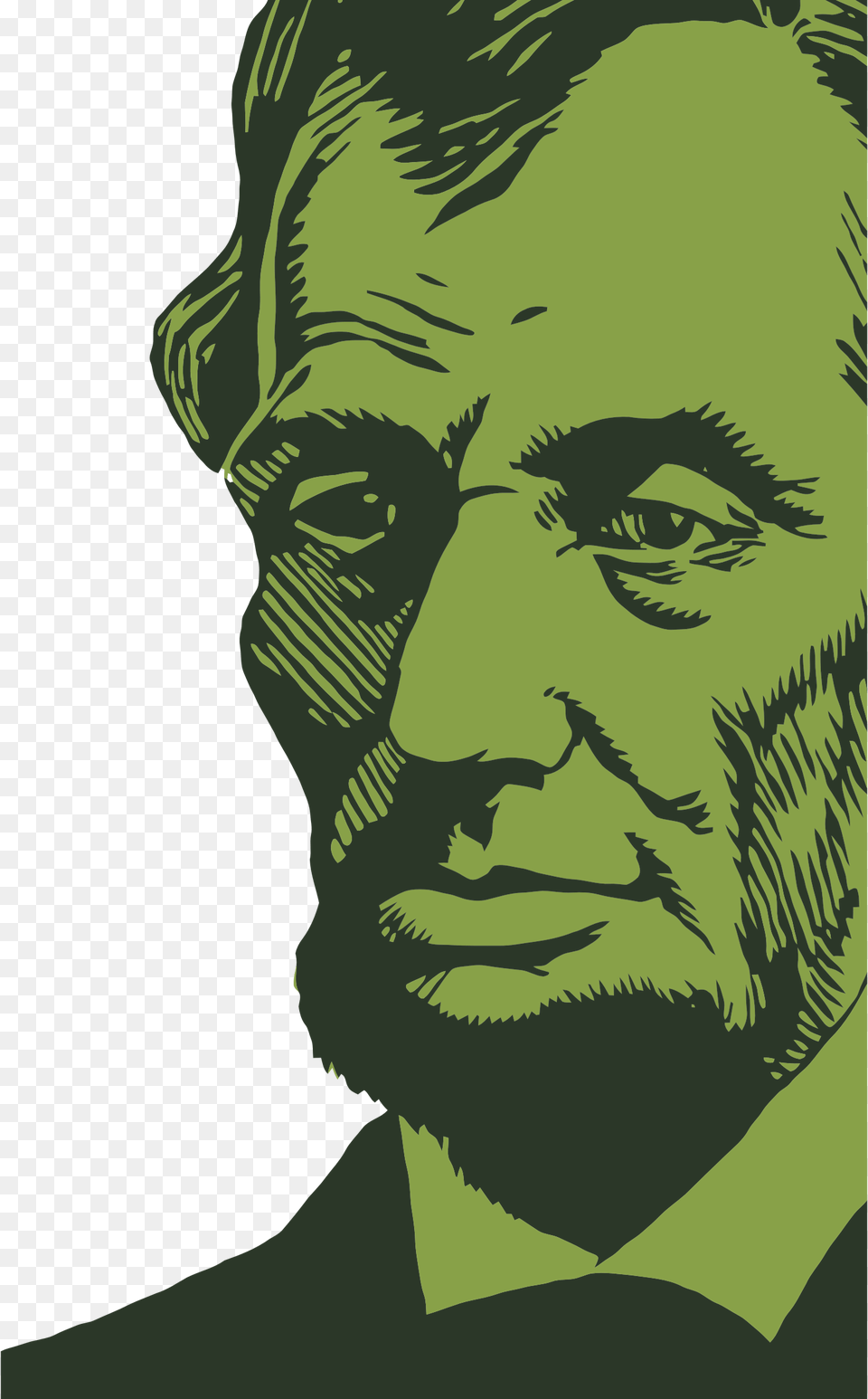 Big Image Abraham Lincoln Vector, Portrait, Photography, Face, Person Free Png Download