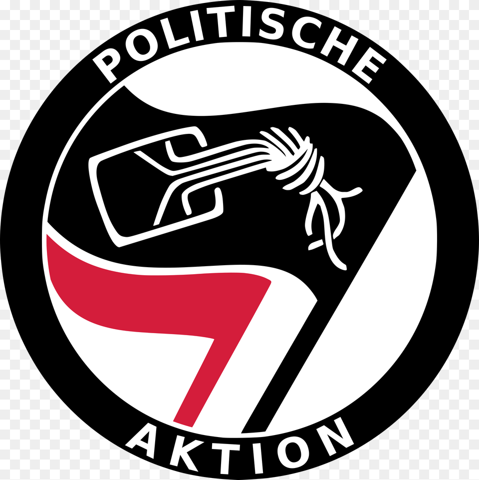 Big Antifa Flag Black Flag, Logo, Emblem, Symbol Png Image