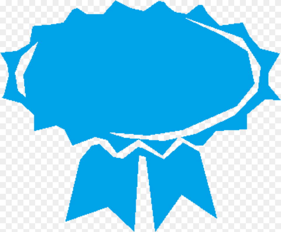 Big Image Azul Clipart Imagem De Medalha Azul, Logo, Person, Symbol Free Png