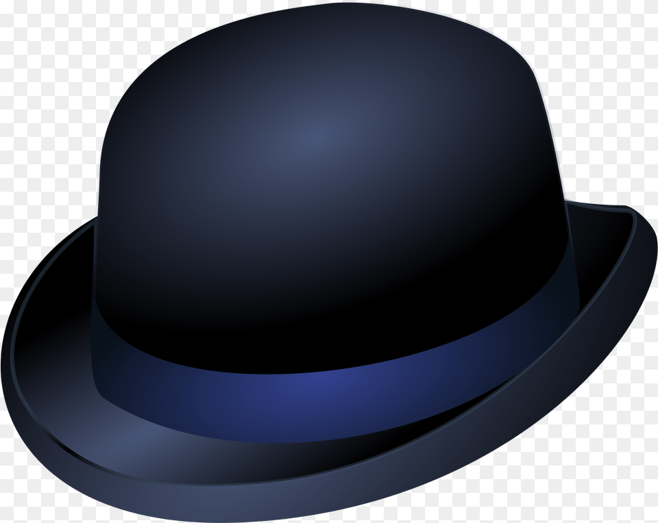Big Image Bowler Hat Clip Art, Clothing, Hardhat, Helmet, Sun Hat Png