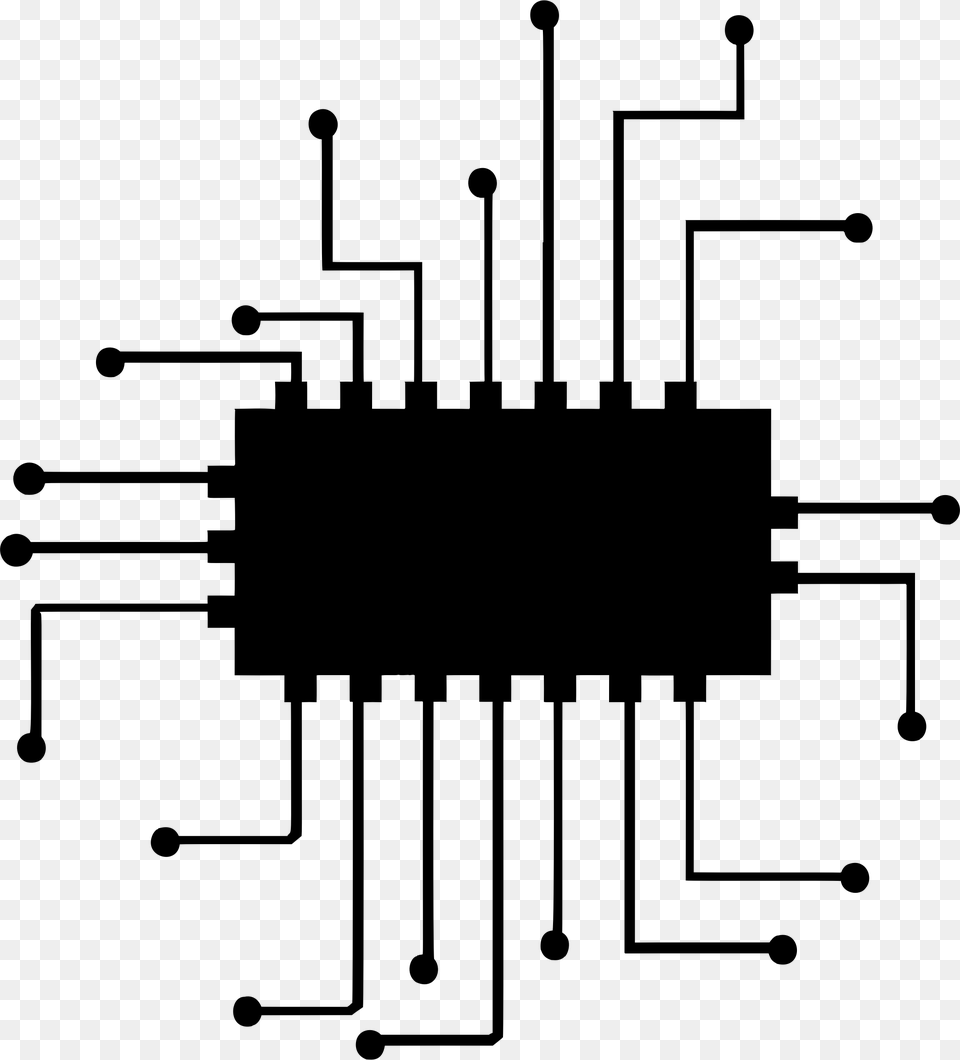 Big Image Chip, Gray Png