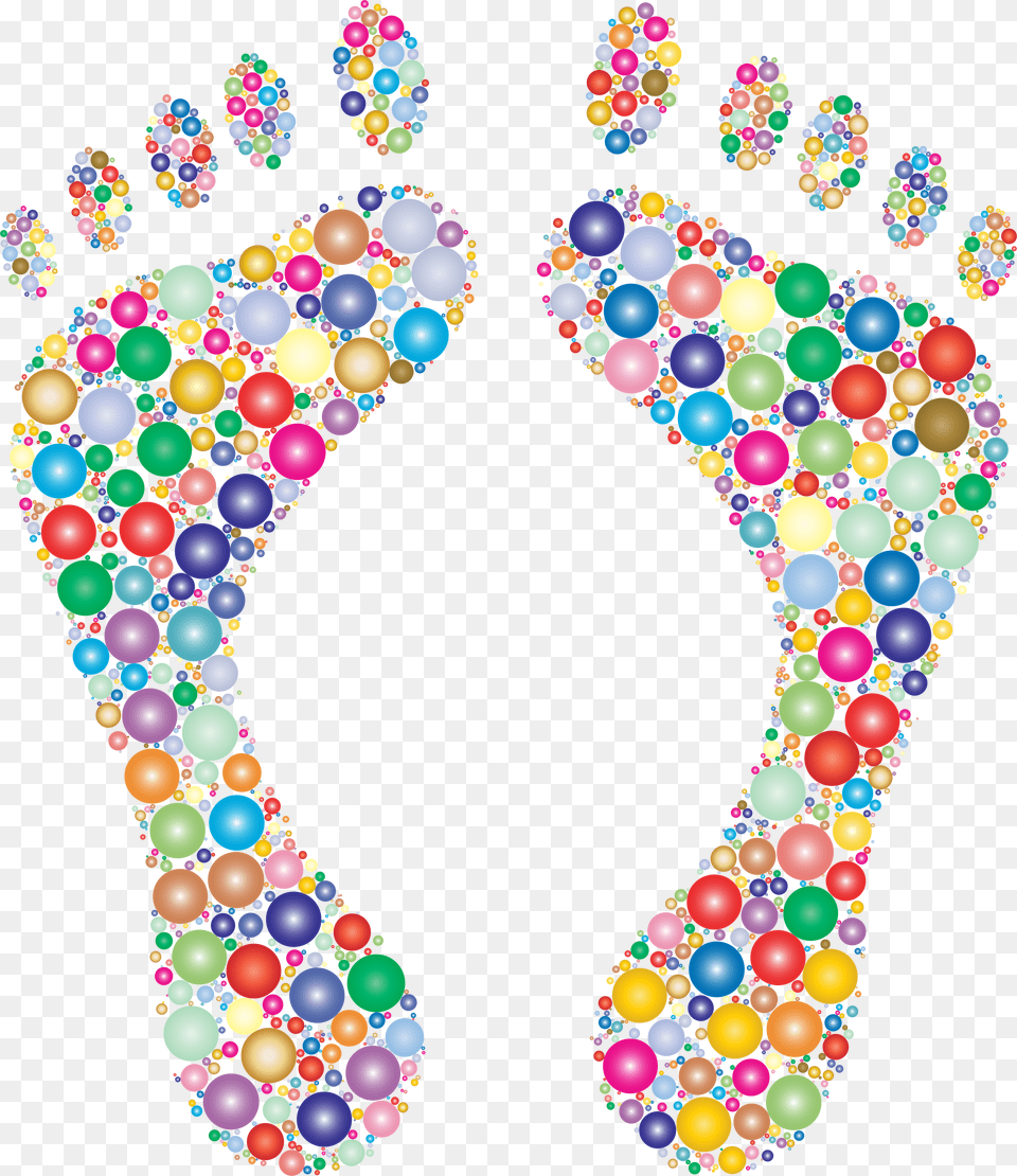 Big Clipart Footprint, Accessories, Bead, Food, Sweets Png Image