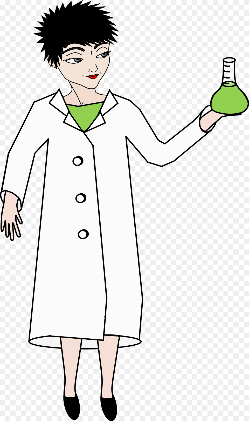 Big Image Clipart Scientist, Clothing, Coat, Sleeve, Long Sleeve Free Png