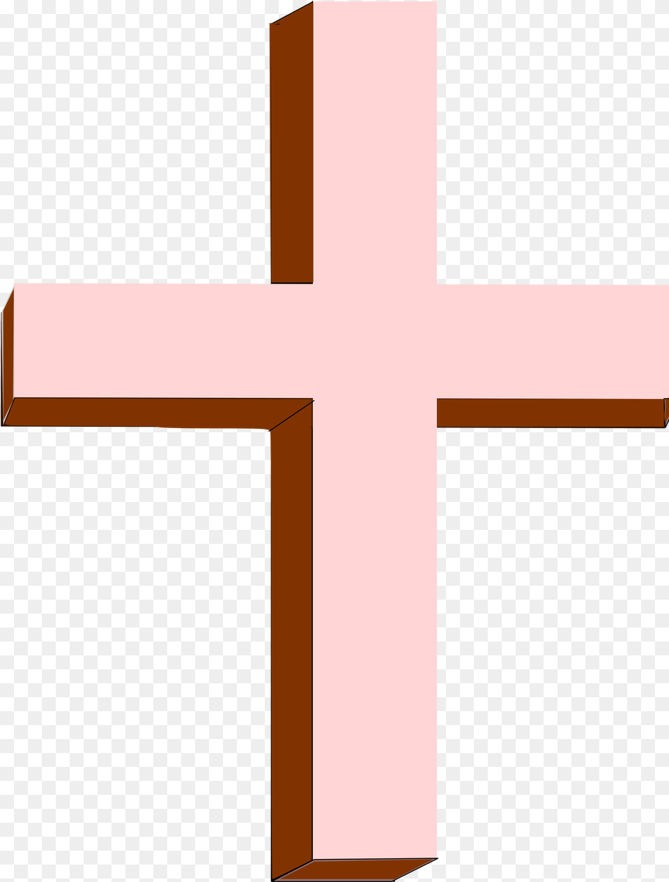 Big Image Cruz Rosa, Cross, Symbol Png