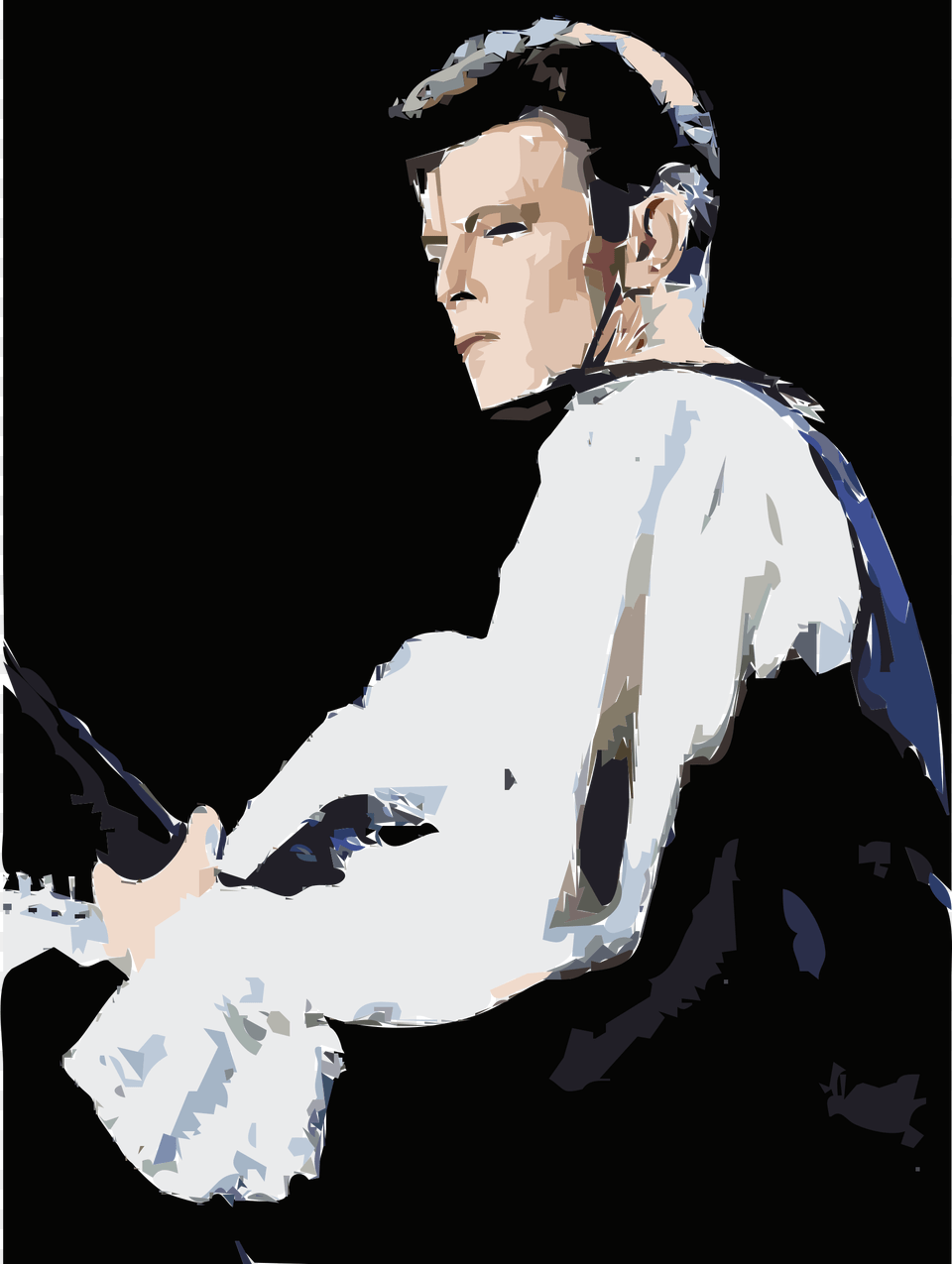 Big Image David Bowie Quotes About Work, Adult, Male, Man, Person Png