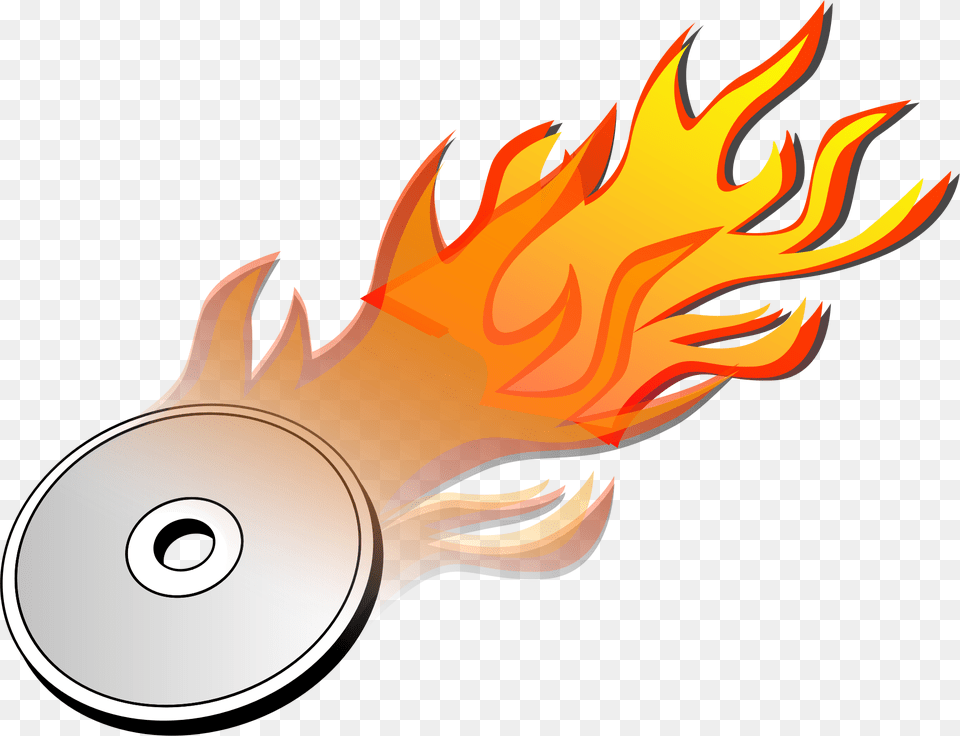 Big Image Disk Burn, Fire, Flame Free Png