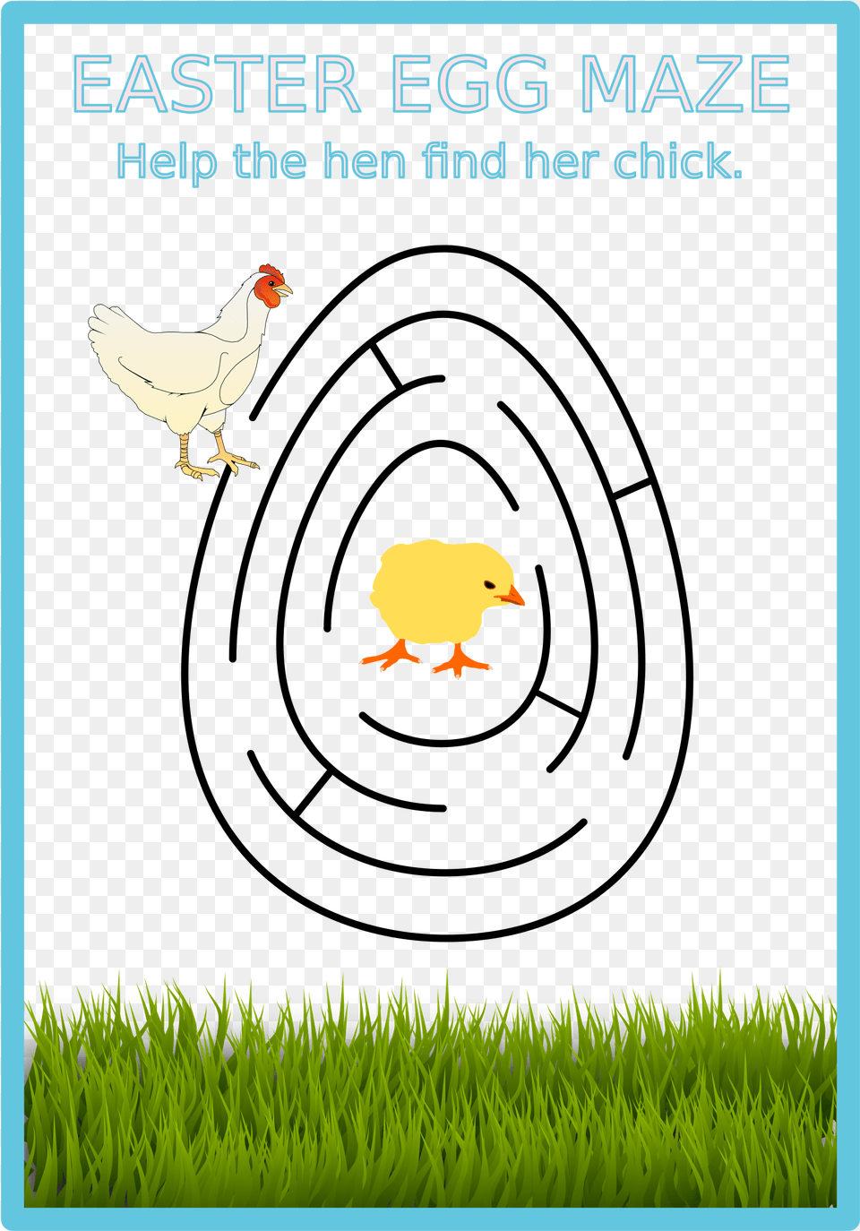 Big Image Egg Maze, Animal, Bird, Chicken, Fowl Free Png