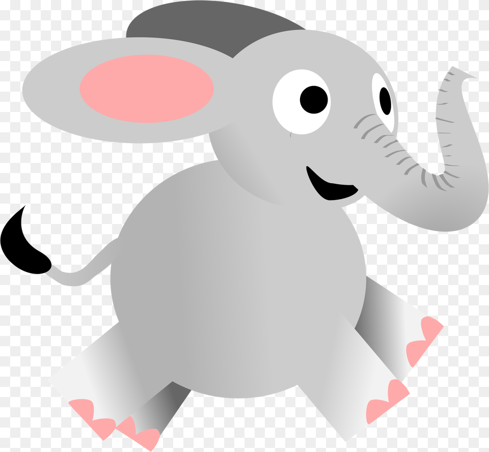 Big Image Elephant Running Clipart, Animal, Mammal, Wildlife, Fish Free Transparent Png