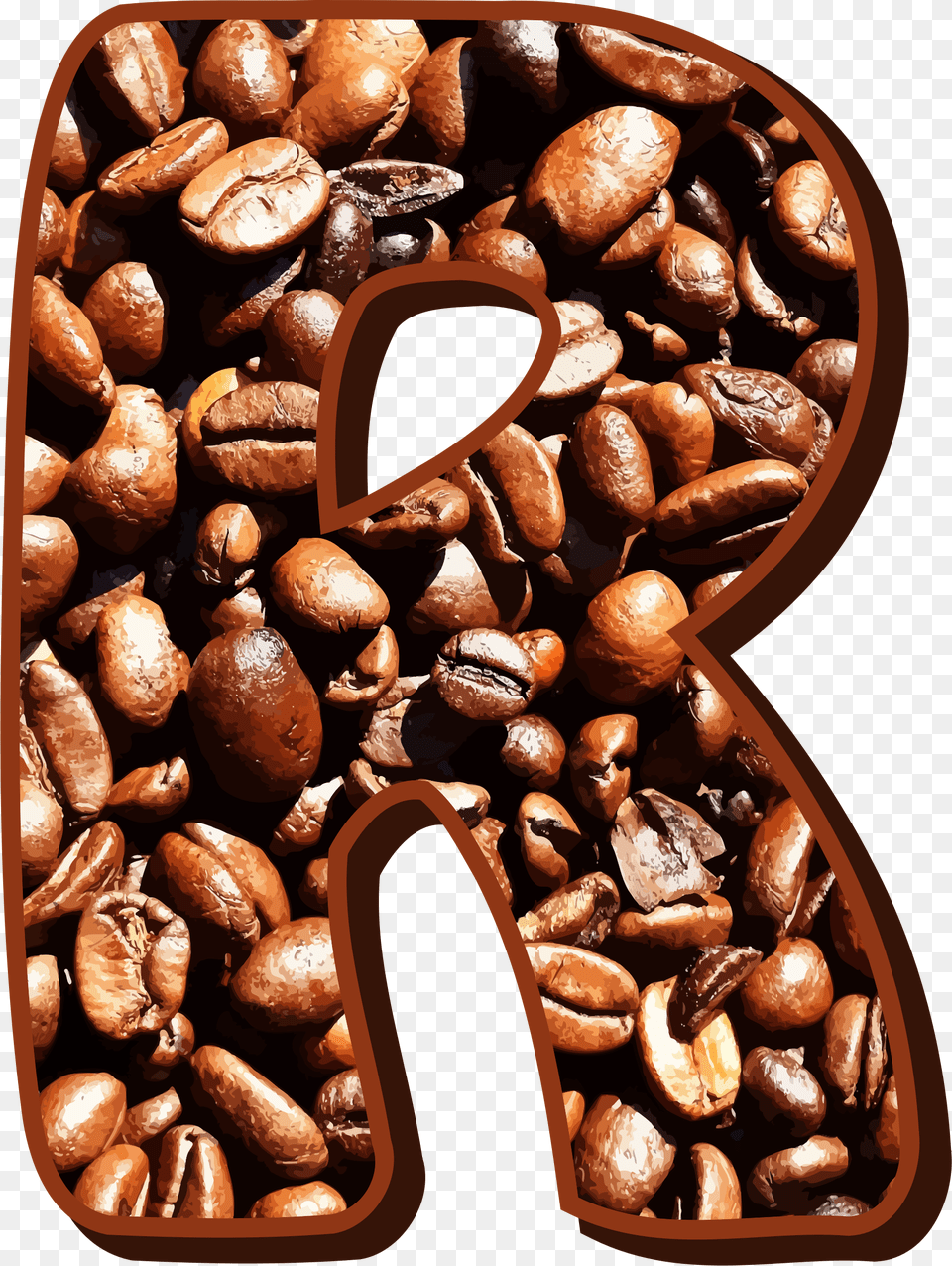 Big Image Freshly Roasted Coffee Beans By Unique Journal, Beverage, Plate Free Png
