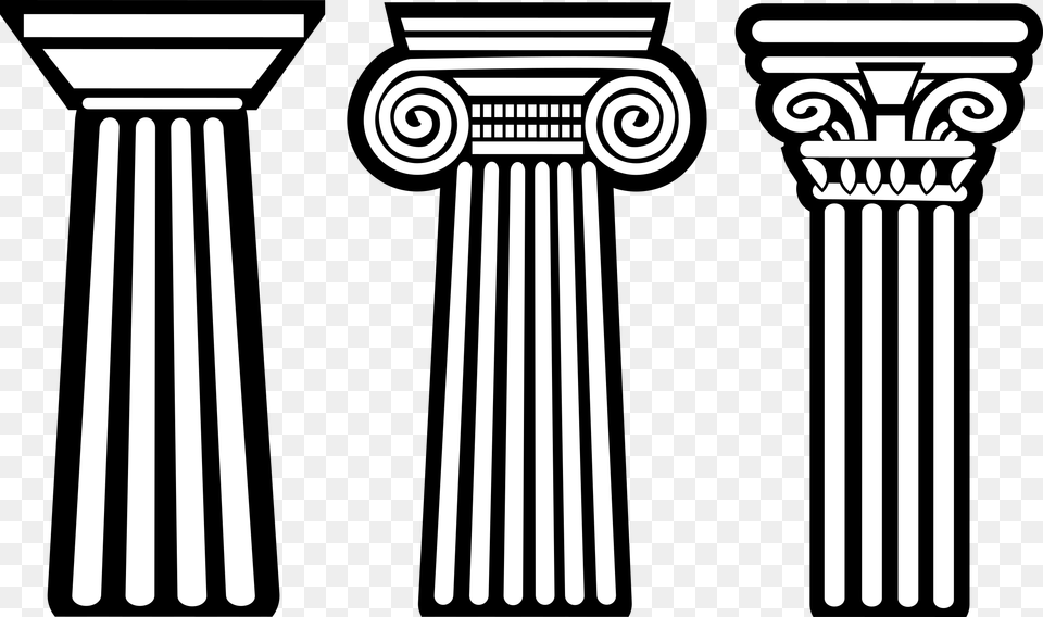 Big Image Greek Columns Clipart, Architecture, Pillar Free Png